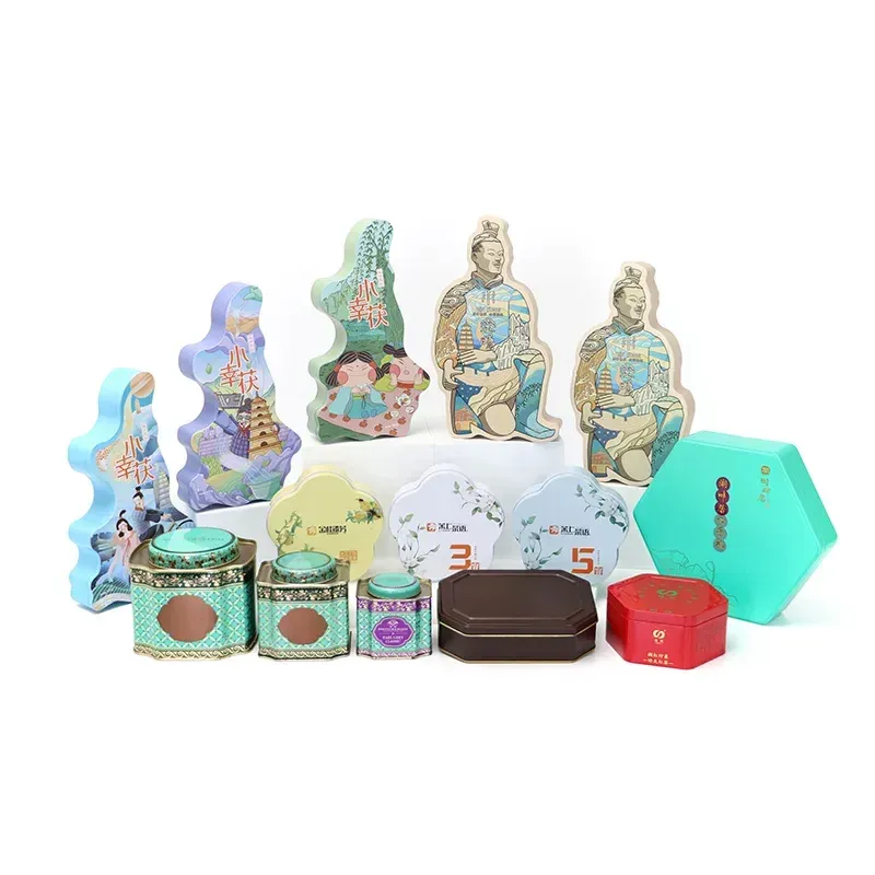 Food and beverage custom tin packaging