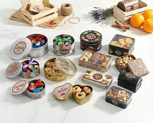 Gift and promotional custom tin packaging