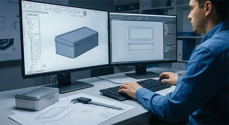 Tin packaging engineering and structure review